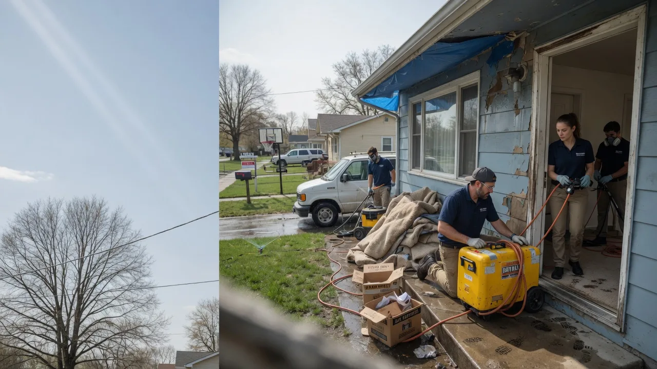 Basement Flood Cleanup in Fine, NY near me